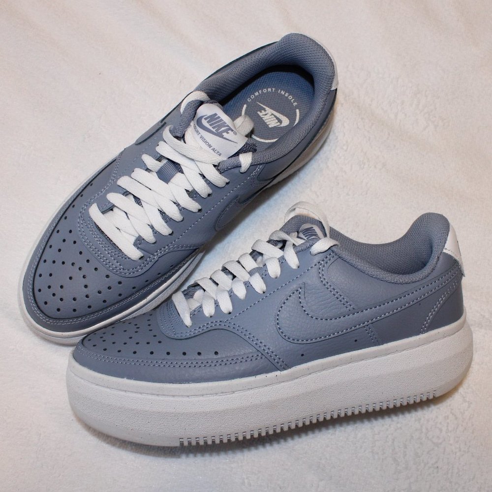 BRAND NEW Nike Court Vision Alta Ashen Slate